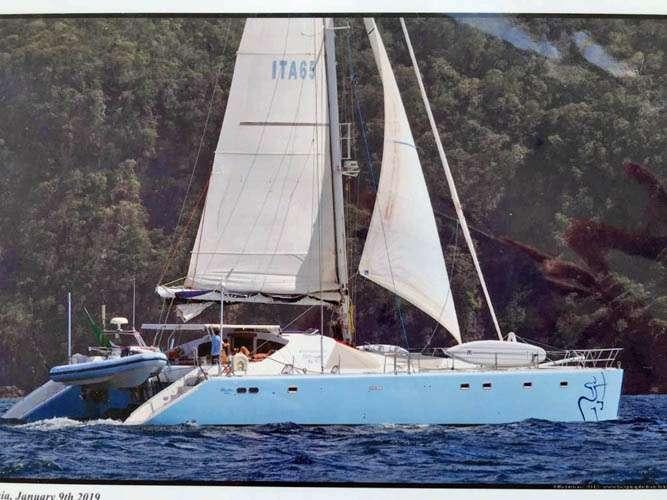 a group of boats on the water aboard SAGITTARIUS Yacht for Charter