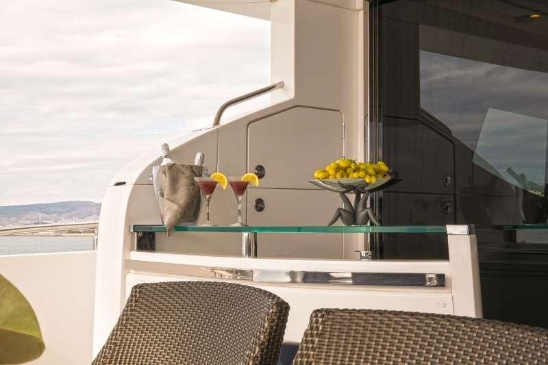 a couple of birds on a perch aboard 4LIFE Yacht for Charter