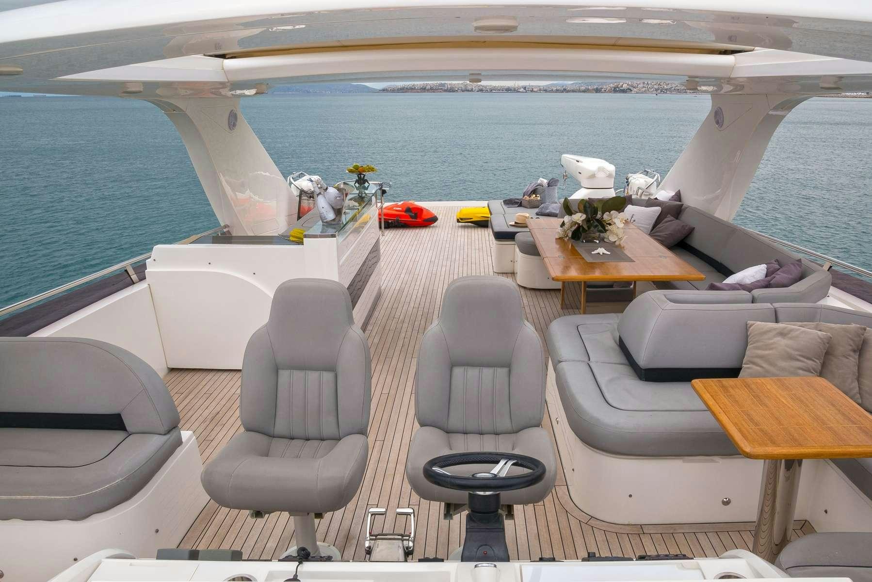 a boat on the water aboard 4LIFE Yacht for Charter