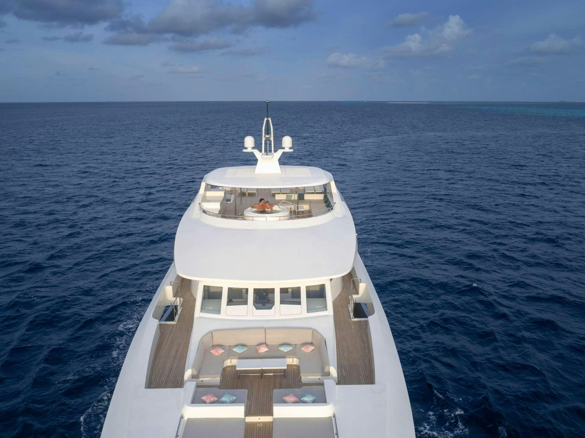 a boat in the water aboard SEAREX Yacht for Charter