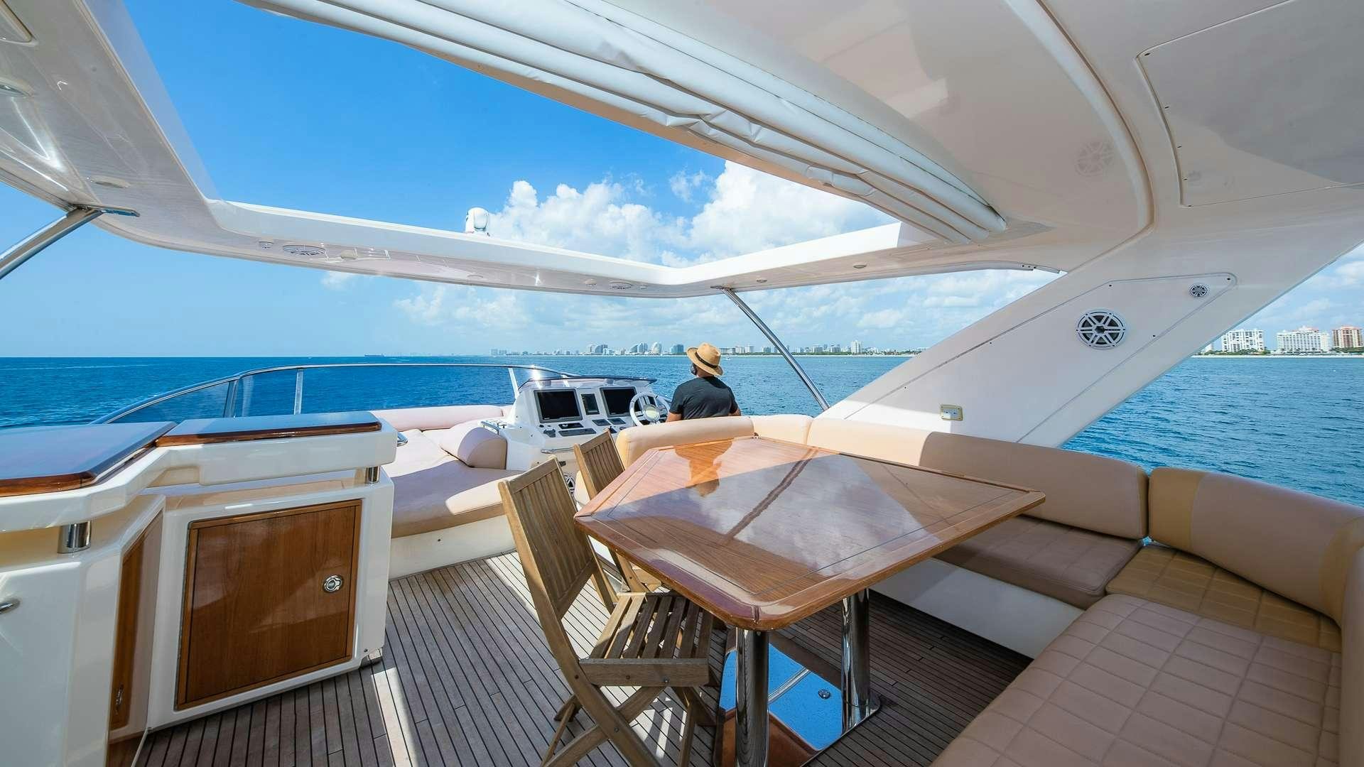 a boat on the water aboard WICKED Yacht for Charter