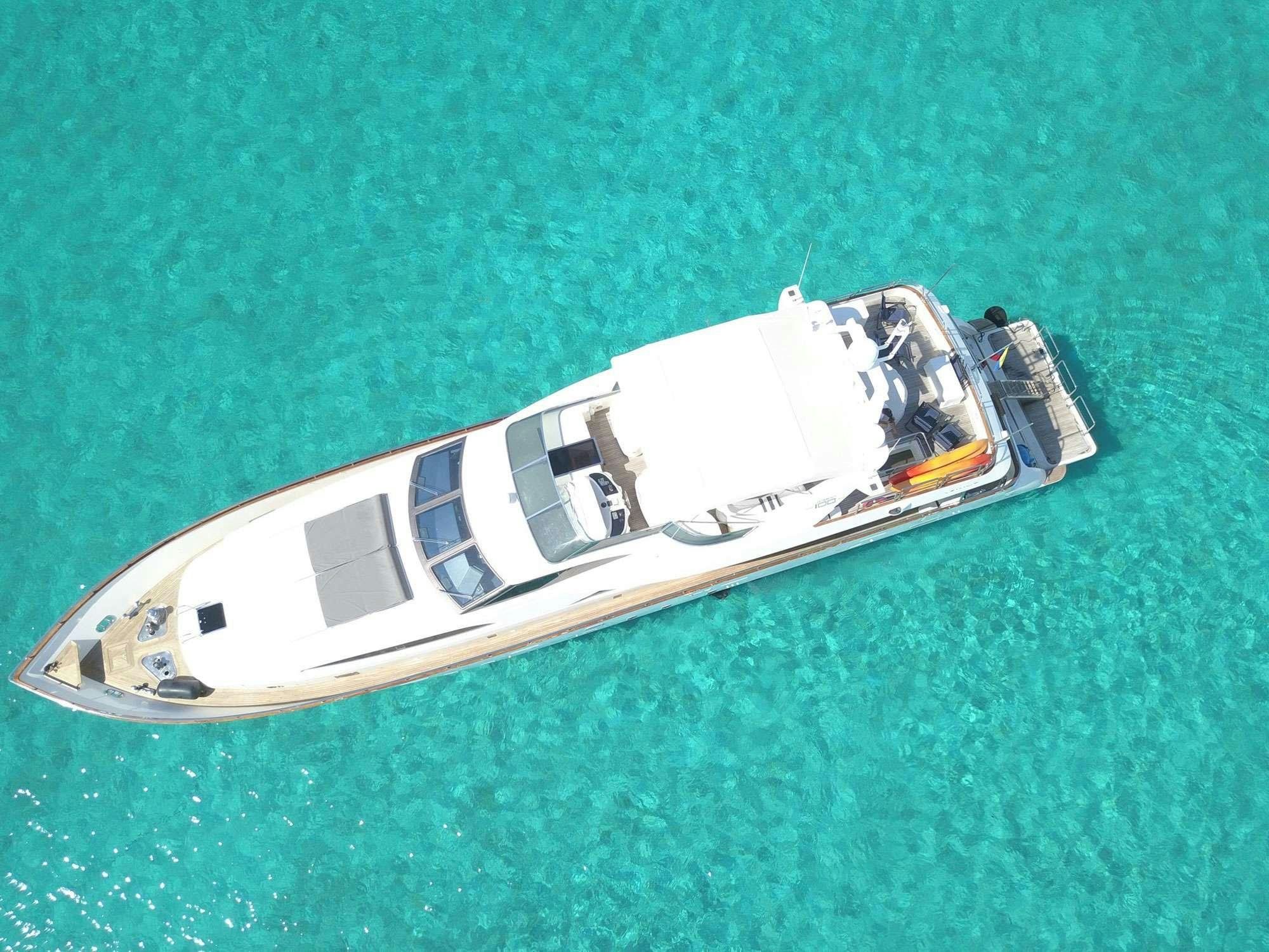 a boat on the water aboard REFLECTIONS Yacht for Charter