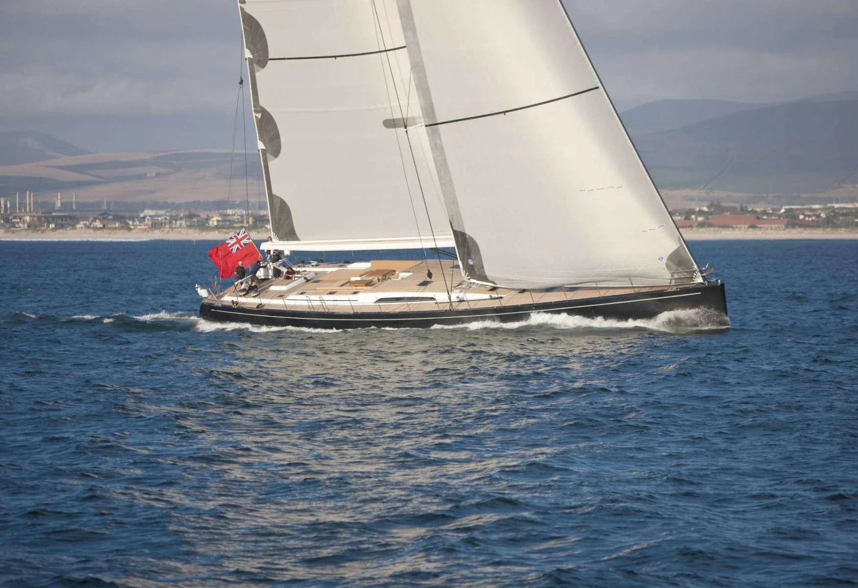a sailboat on the water aboard THALIMA Yacht for Charter