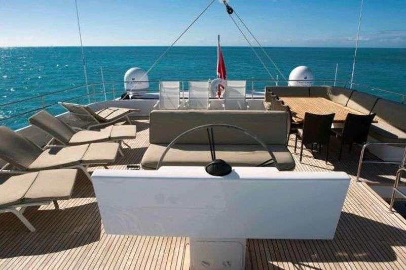 a boat on the water aboard IPHARRA Yacht for Charter