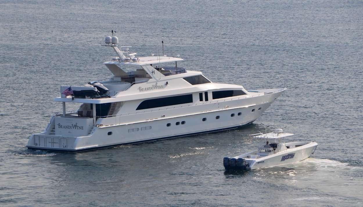 a boat and a boat in the water aboard BRANDI WINE Yacht for Charter