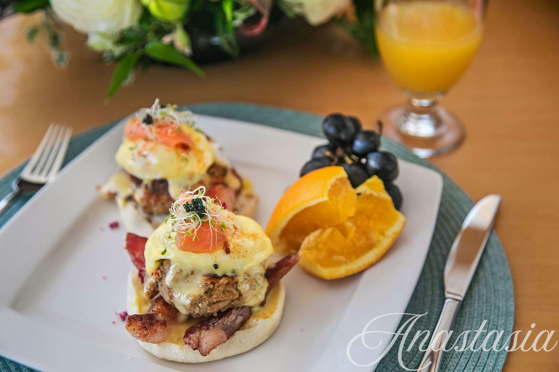 inside of a car aboard ANASTASIA Yacht for Charter