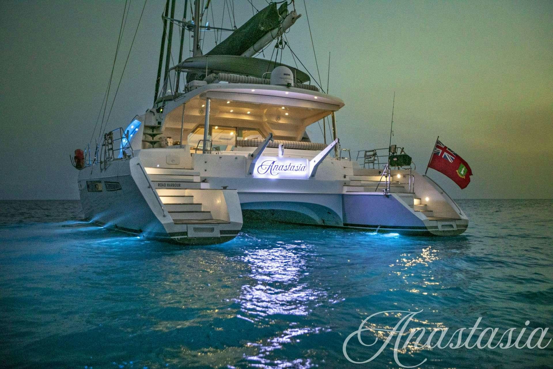 a boat on the water aboard SWEET ANN MARIE Yacht for Charter