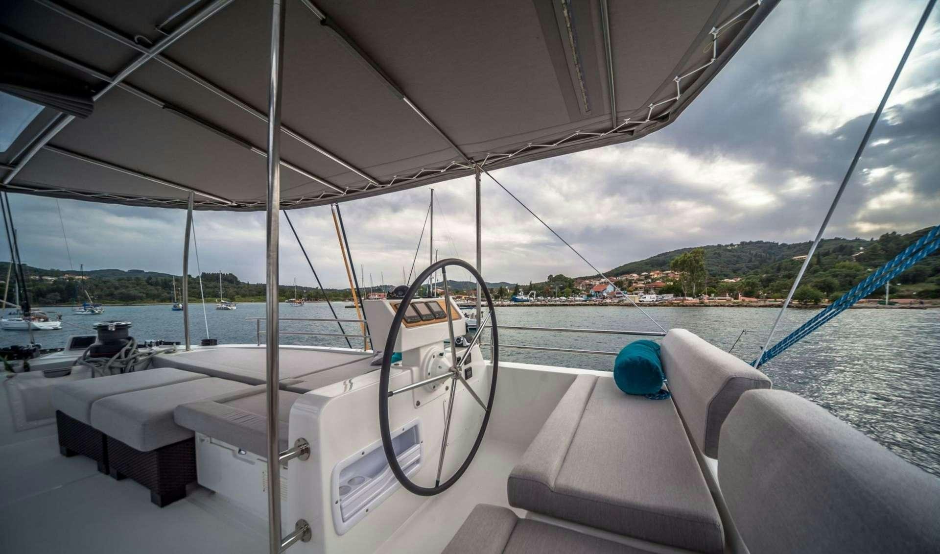 a boat on the water aboard OCEAN VIEW Yacht for Charter