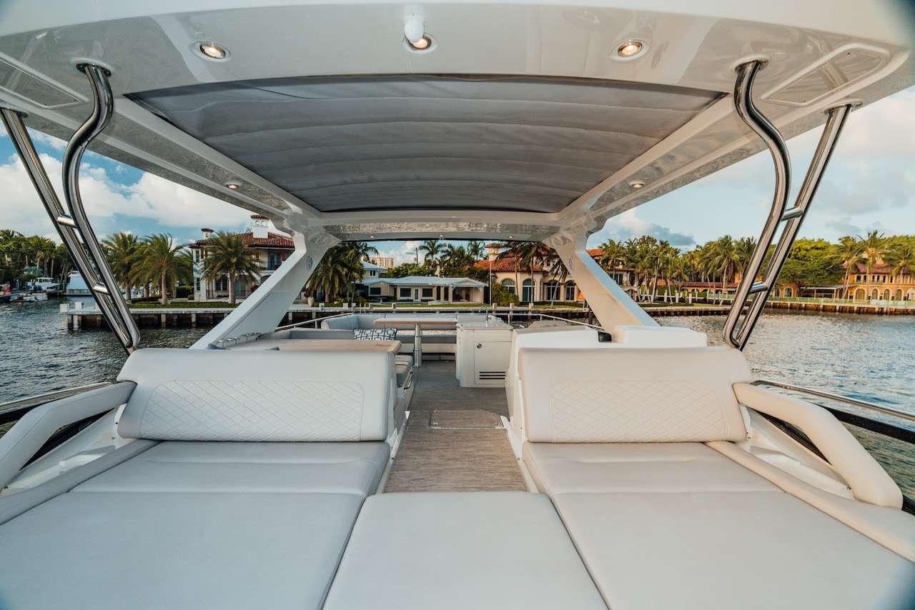 a boat on the water aboard KRAKEN Yacht for Charter