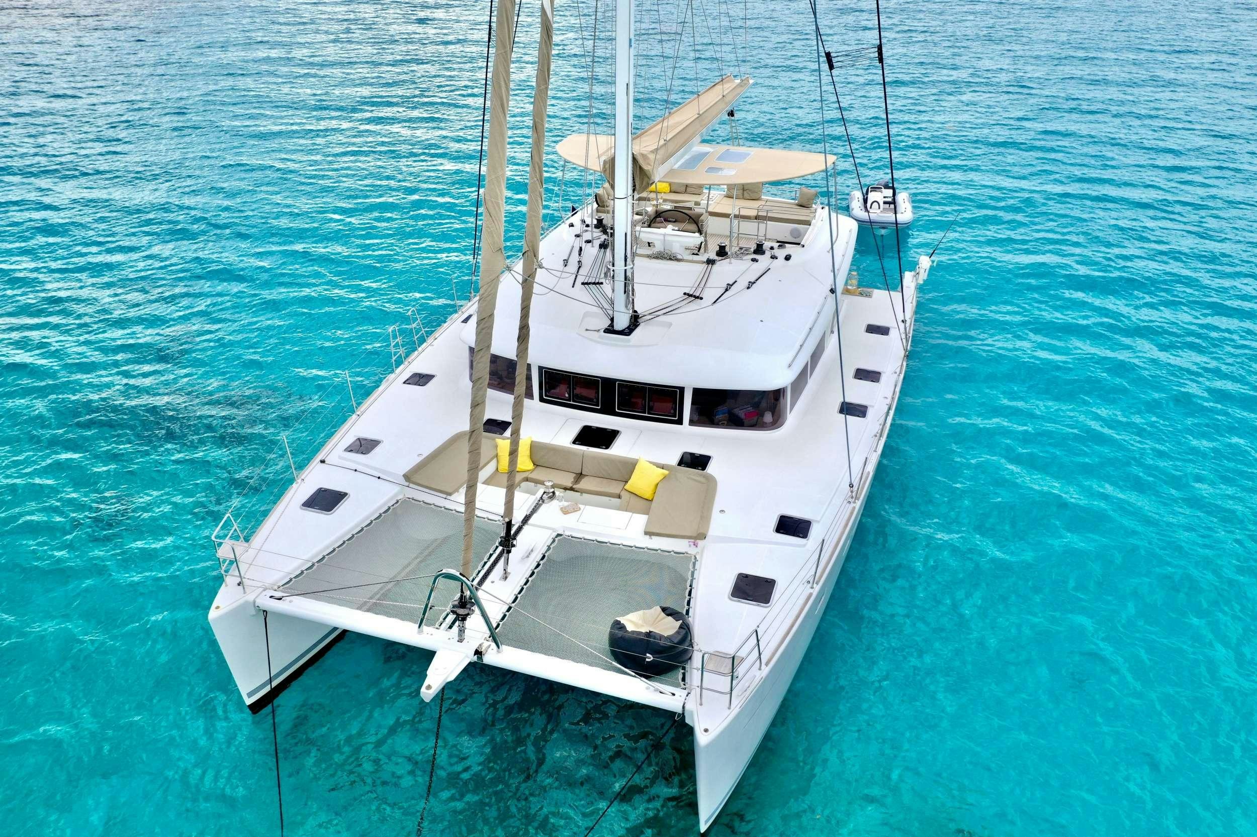a boat in the water aboard ZYLKENE 1 Yacht for Charter