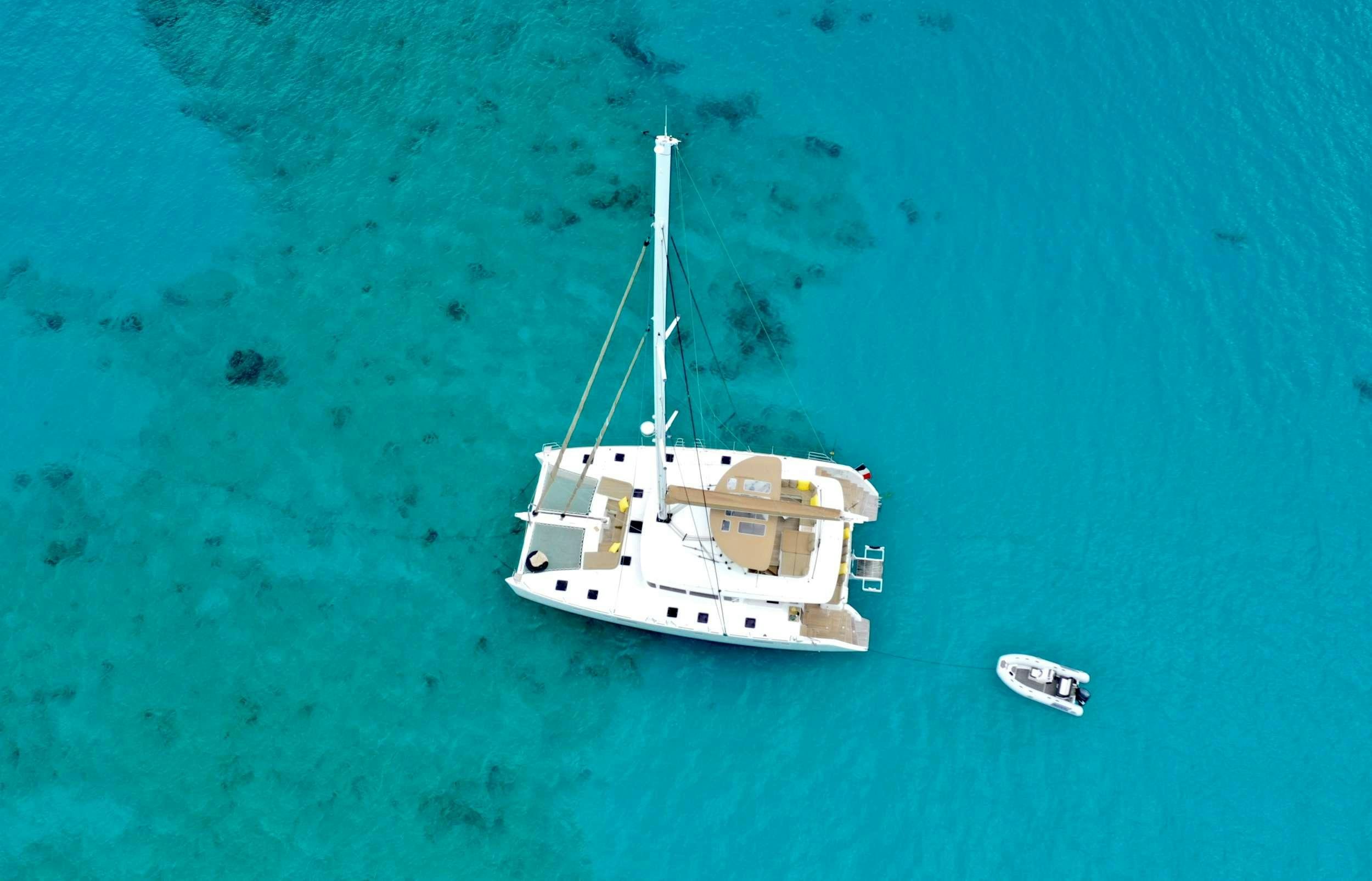 a boat in the water aboard ZYLKENE 1 Yacht for Charter