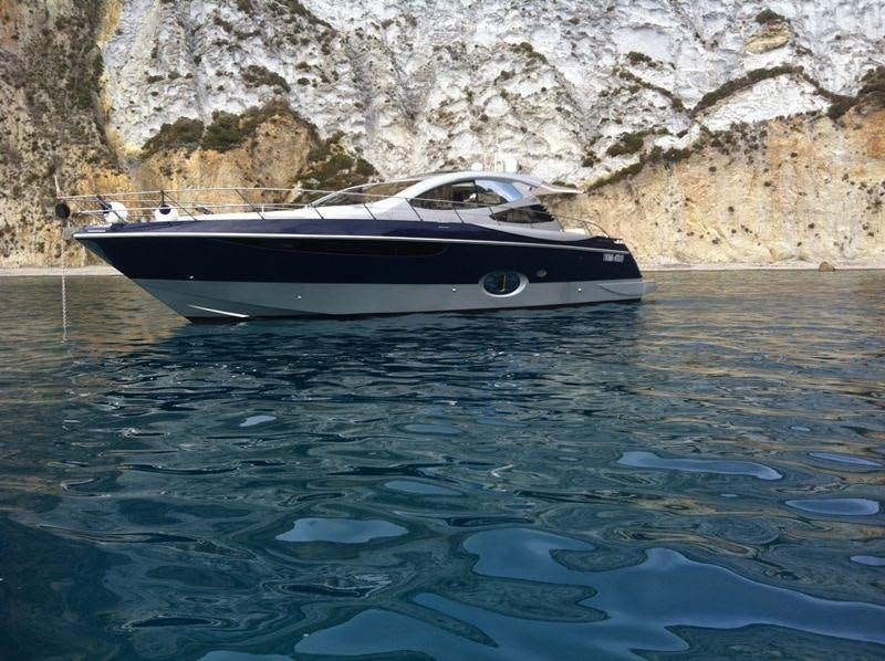 a boat on the water aboard DADDA Yacht for Charter