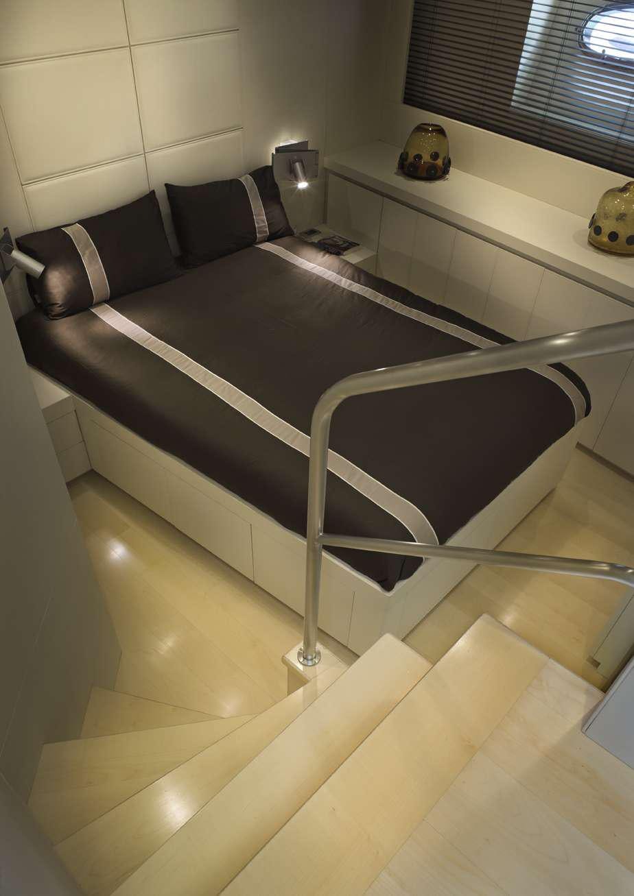 a black counter top aboard TEMPEST WS Yacht for Charter