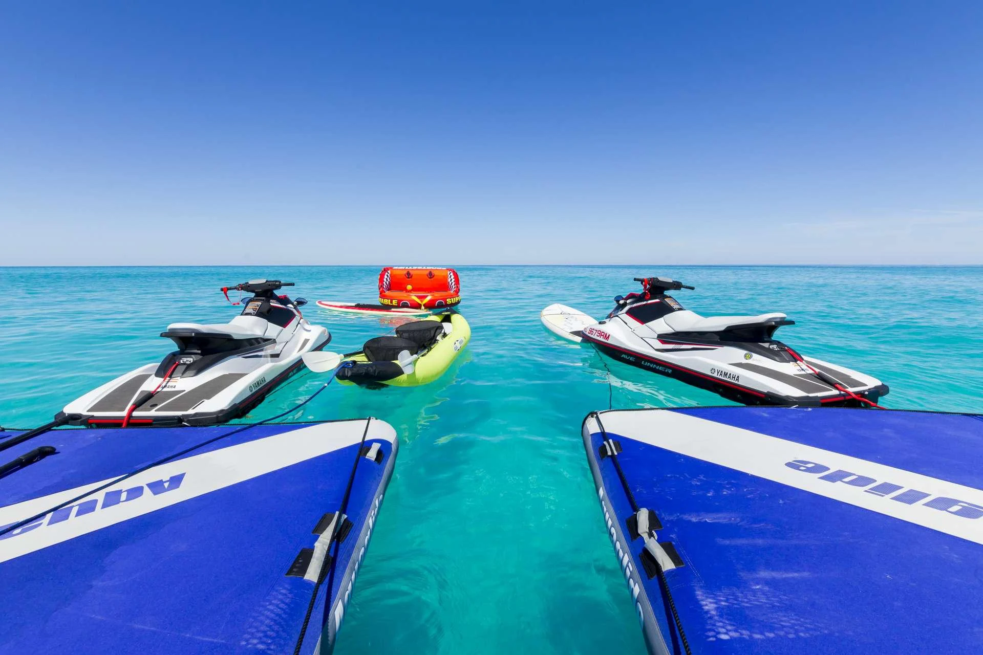 boats in the water aboard IL CAPO Yacht for Charter