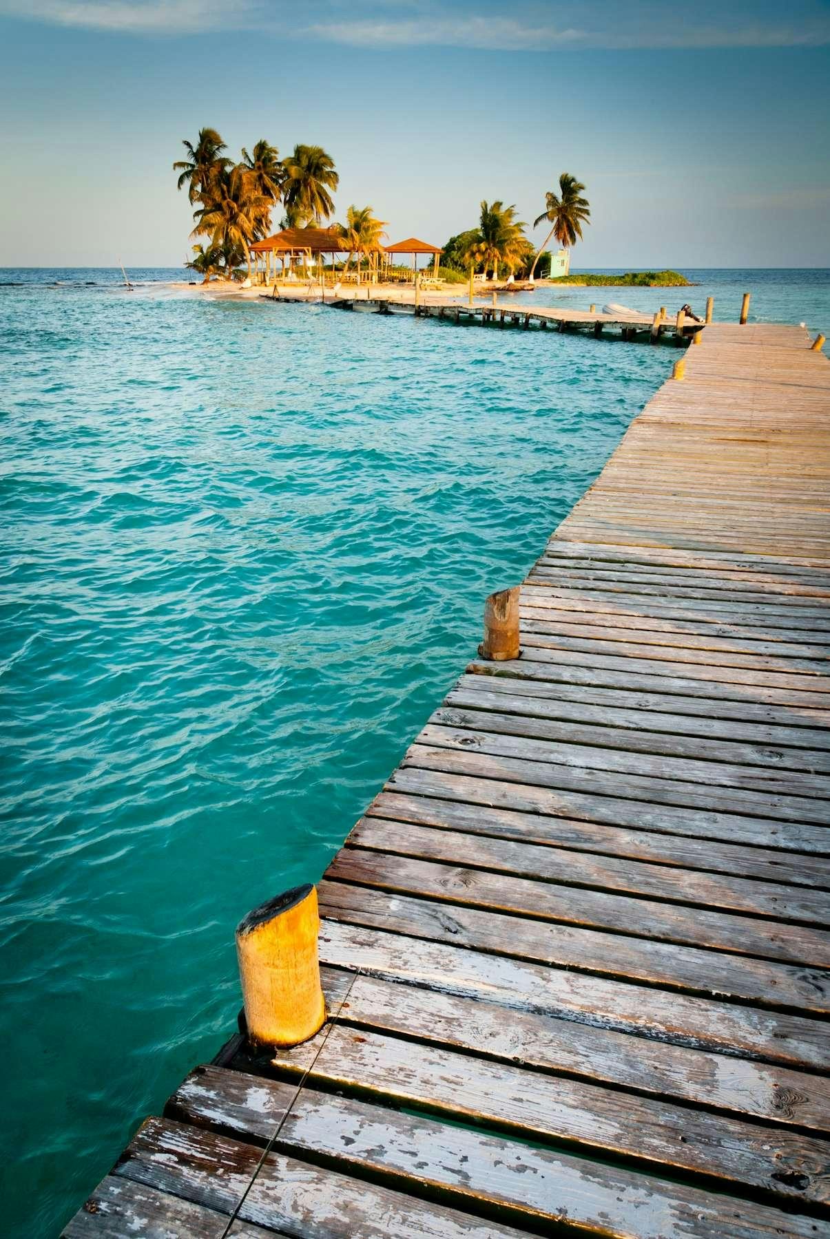 a dock over water aboard Flojo Yacht for Charter