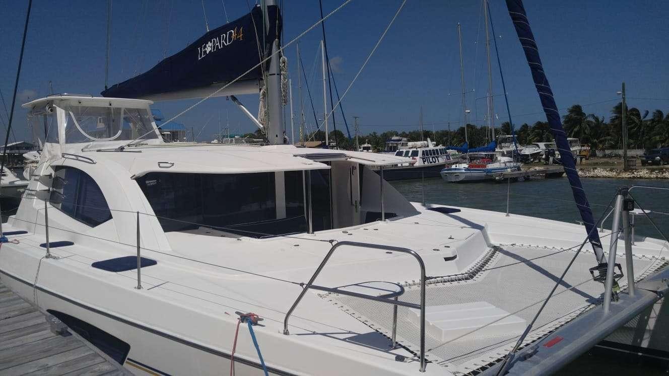 a boat on the water aboard Flojo Yacht for Charter
