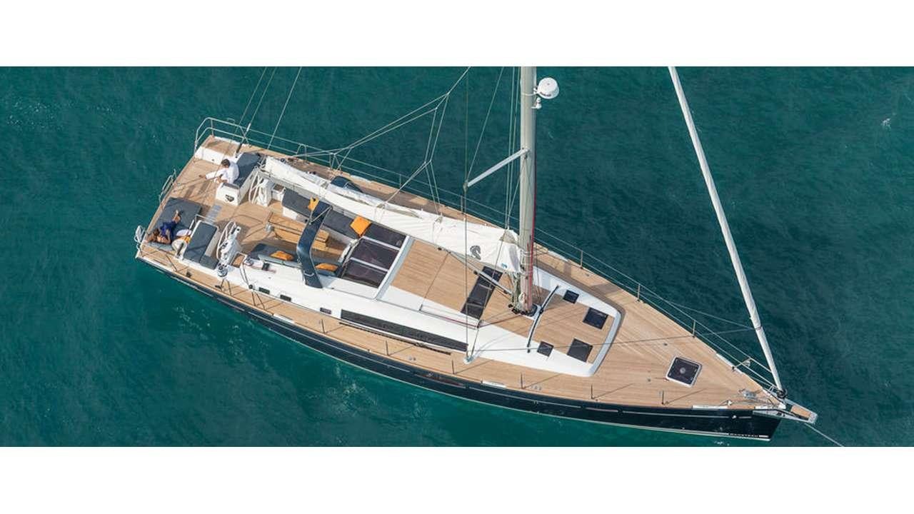 a boat on the water aboard OCEAN STAR Yacht for Charter