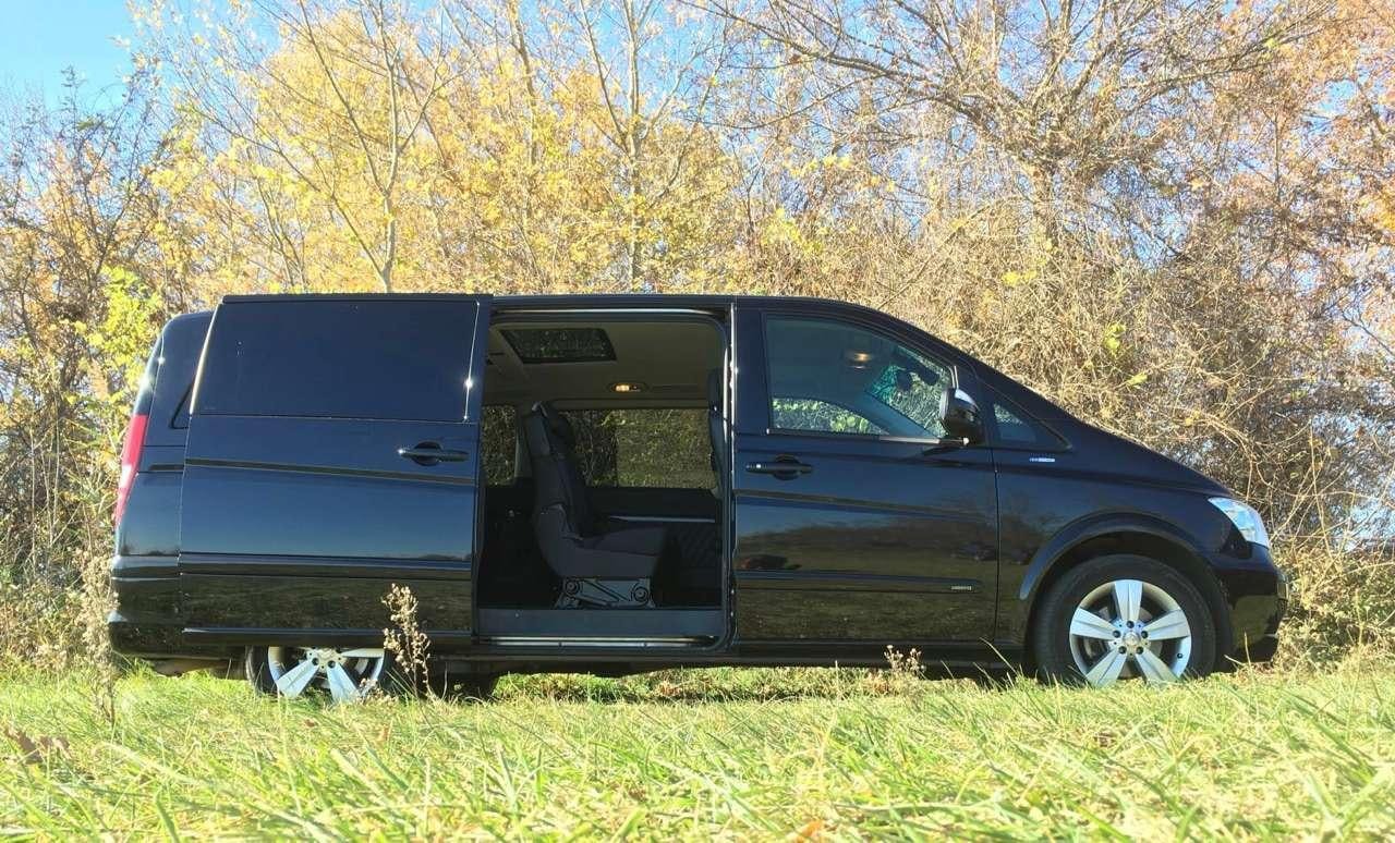 a car parked in a grassy area aboard ROI SOLEIL Yacht for Charter