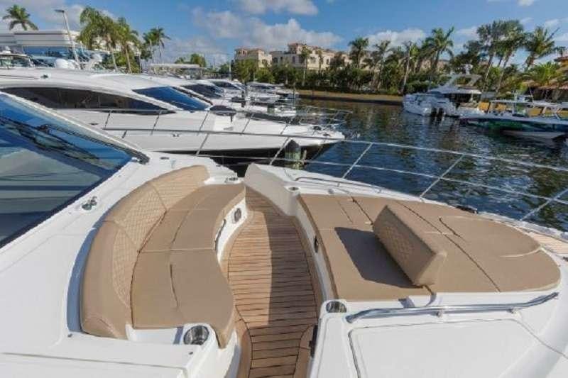 a group of boats are parked in a harbor aboard BETTER BOAT Yacht for Charter