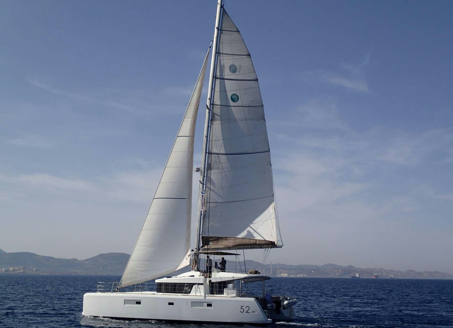 a sailboat on the water aboard KEPI Yacht for Charter