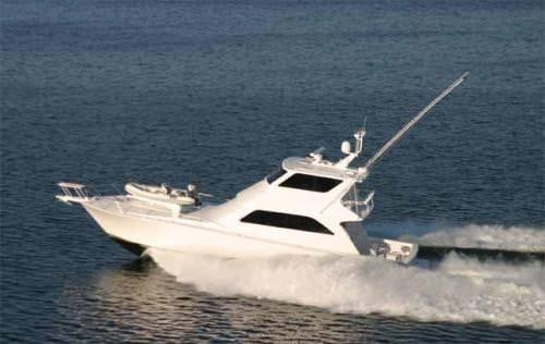 a white yacht in the water aboard PRIORITY Yacht for Charter