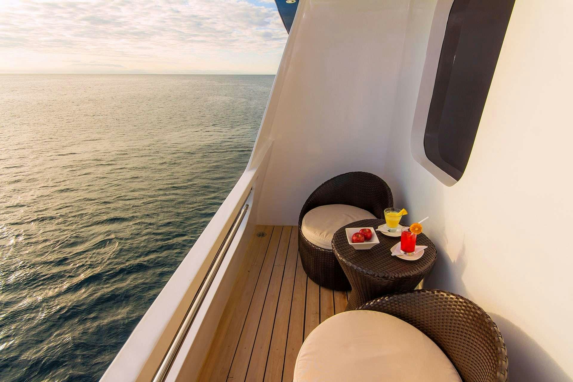 a boat on the water aboard NATURAL PARADISE Yacht for Charter