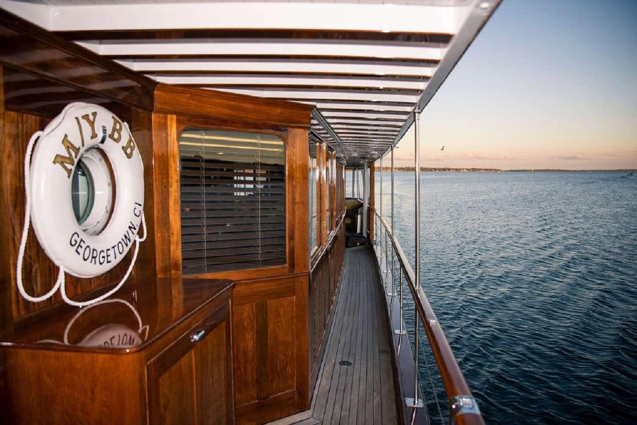 a boat on the water aboard BB Yacht for Charter