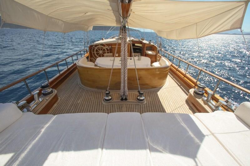 a boat on a boat aboard EYLUL DENIZ II Yacht for Charter