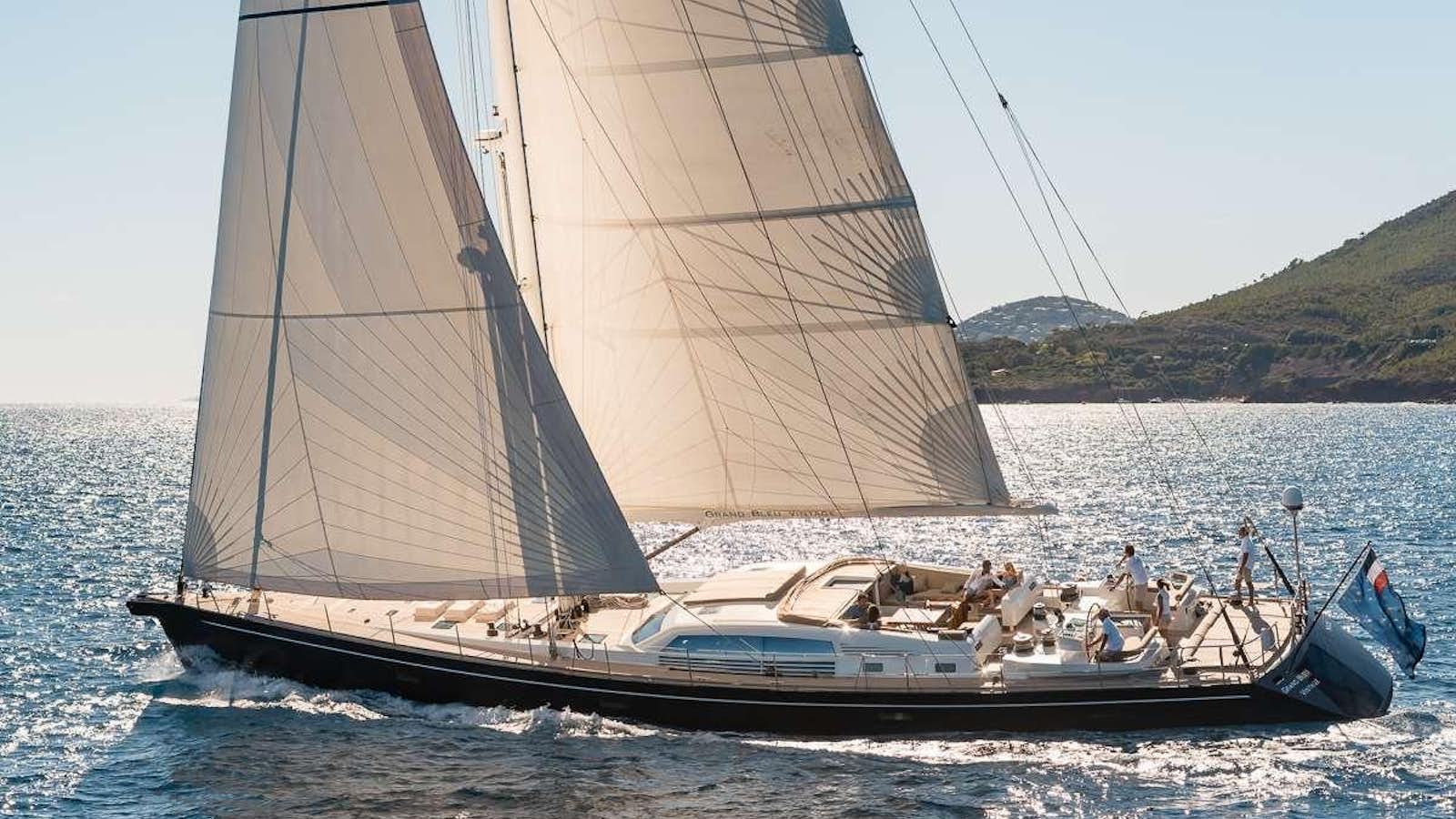 Watch Video for GRAND BLEU VINTAGE Yacht for Charter