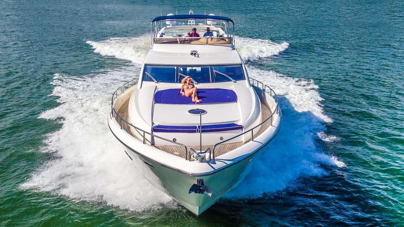 a boat with people on it aboard SS ARTS Yacht for Charter