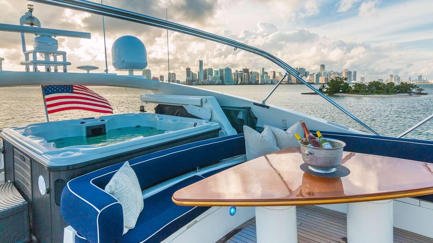 a boat on a boat aboard SS ARTS Yacht for Charter