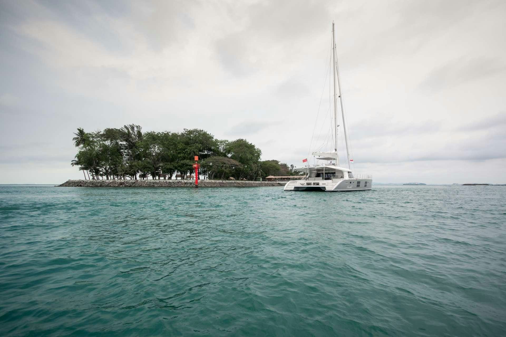 a boat on the water aboard ANNETTE2 Yacht for Charter