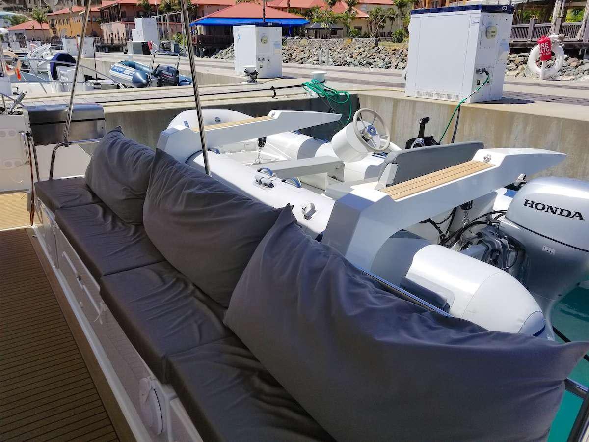 a boat on the water aboard MARIANN Yacht for Charter