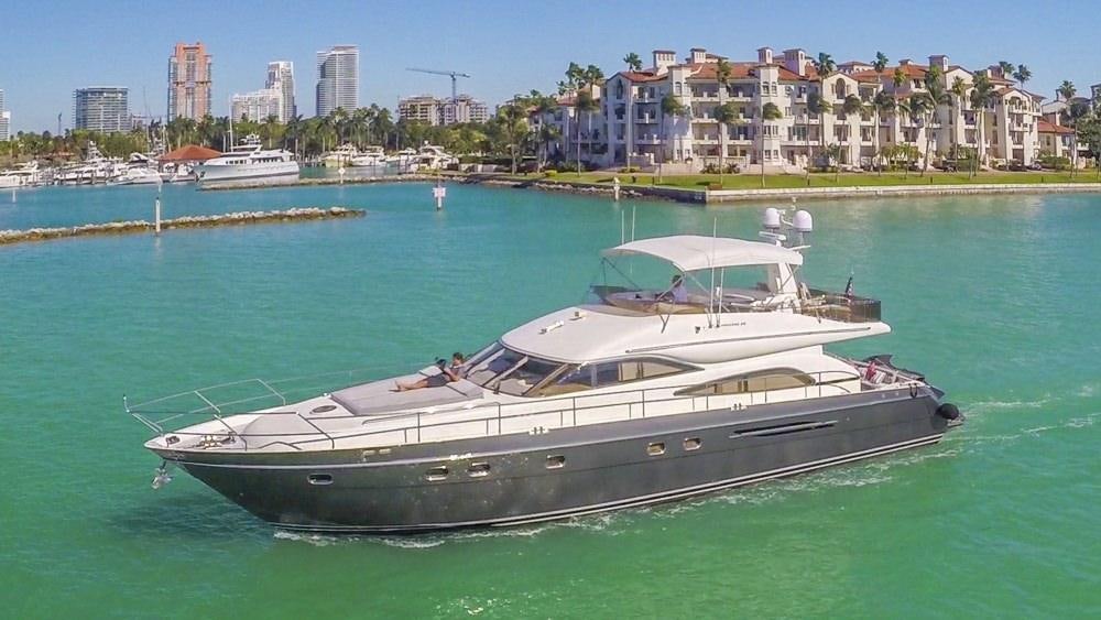 a boat in the water aboard ALL GOOD Yacht for Charter