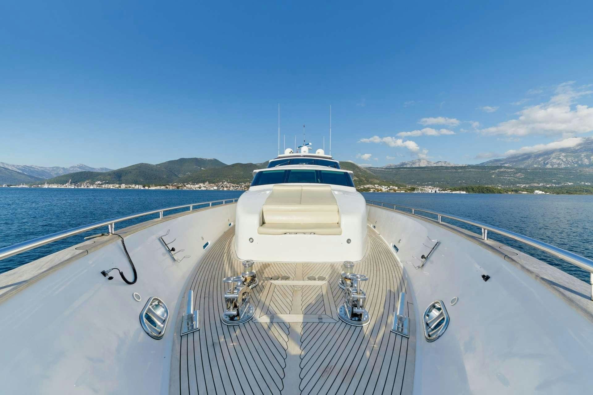 a boat on a body of water aboard ANNABEL II Yacht for Charter