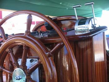 a close-up of a machine aboard KAPTAN YILMAZ Yacht for Charter