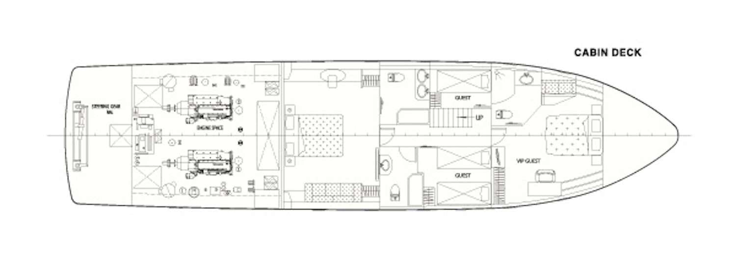 diagram, engineering drawing aboard LADY KATHRYN Yacht for Charter