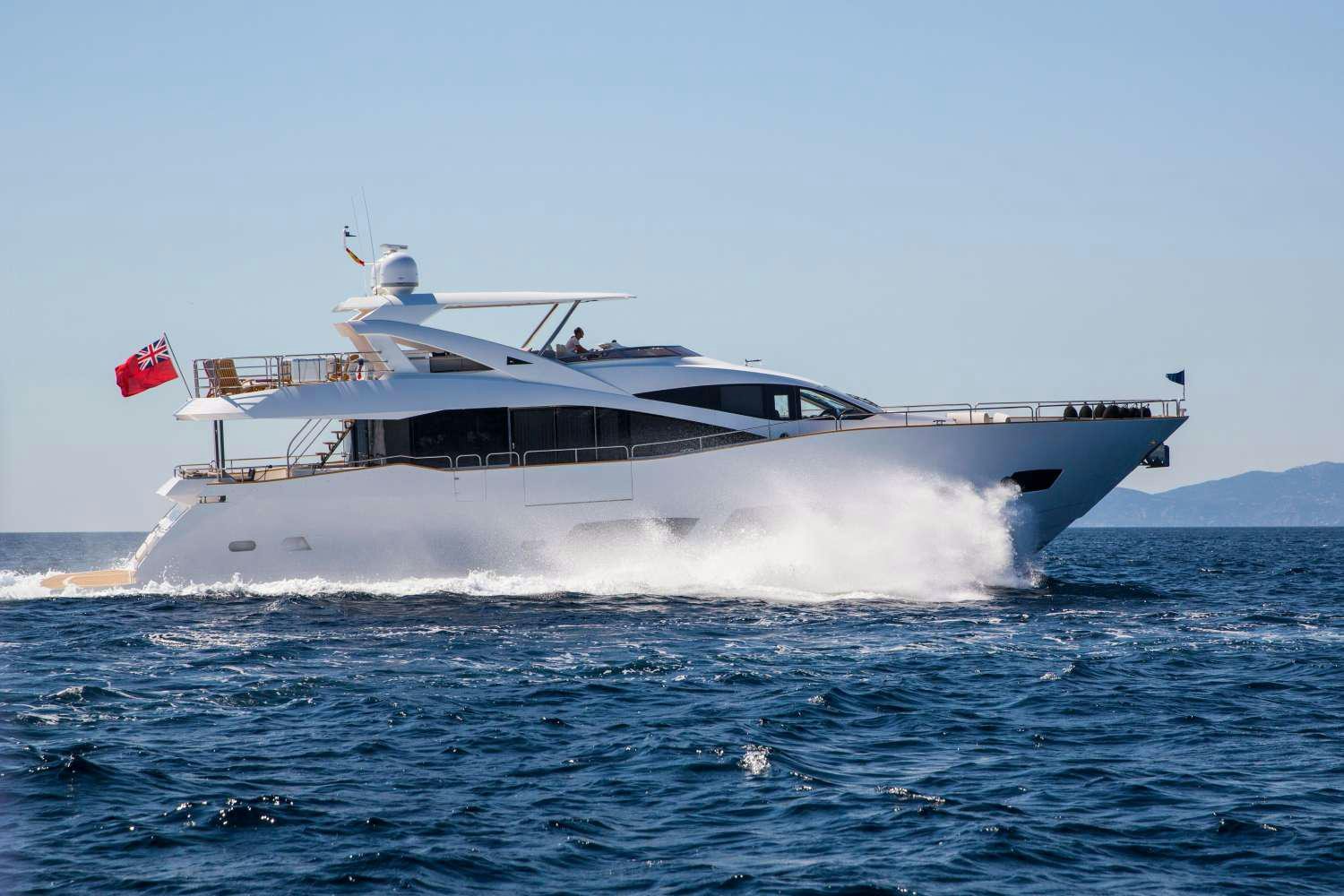 a boat on the water aboard PLAY THE GAME Yacht for Charter