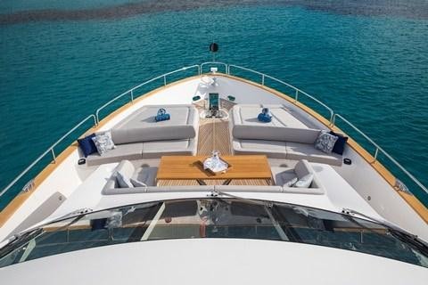 a boat on the water aboard PLAY THE GAME Yacht for Charter