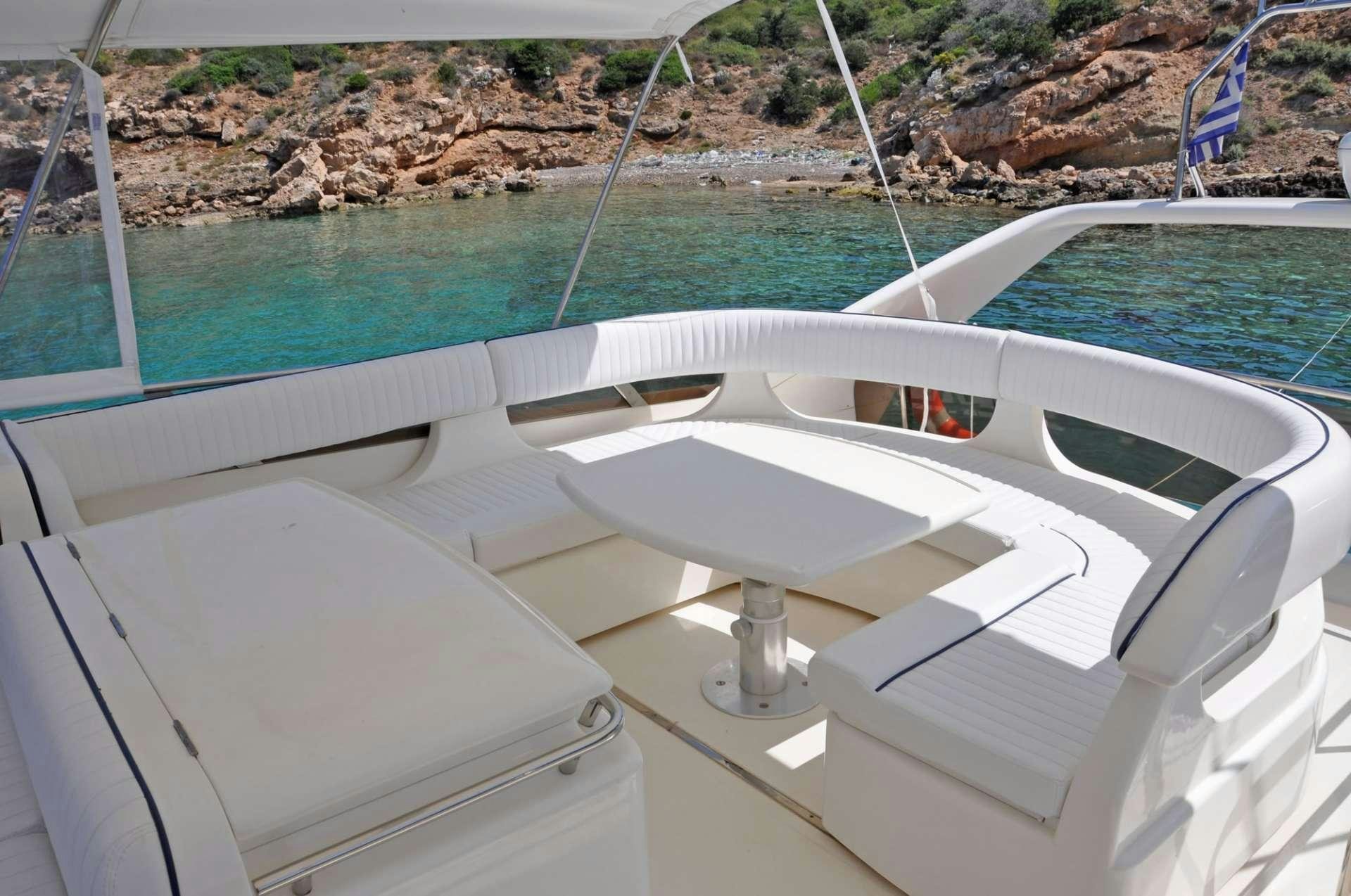 a boat on the water aboard MARIA VEK Yacht for Charter