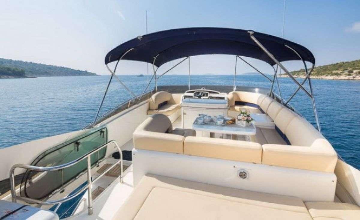 a boat on the water aboard Anna Wo Yacht for Charter