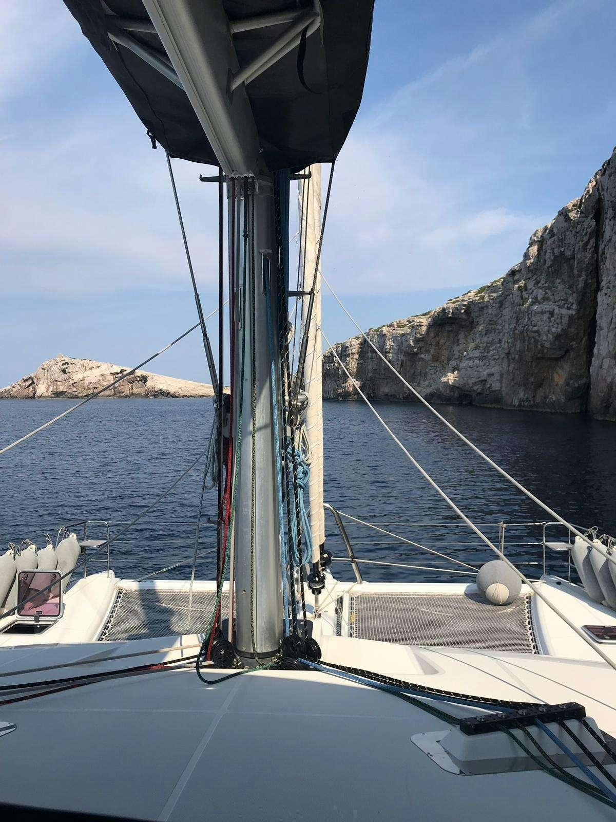 a boat on the water aboard ARCTIC QUEEN Yacht for Charter