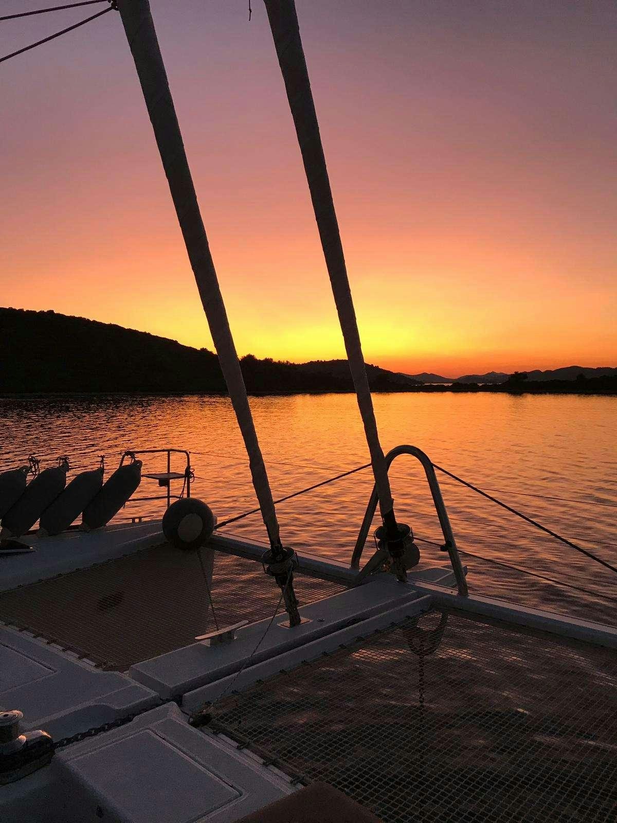 a boat on the water aboard ARCTIC QUEEN Yacht for Charter