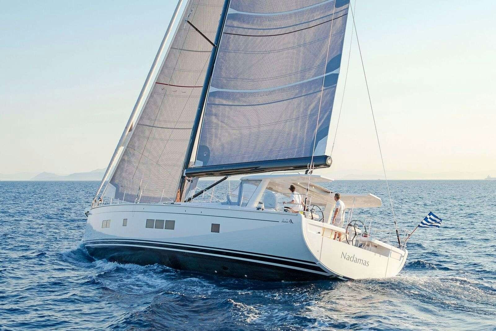a sailboat on the water aboard ALIZEE Yacht for Charter