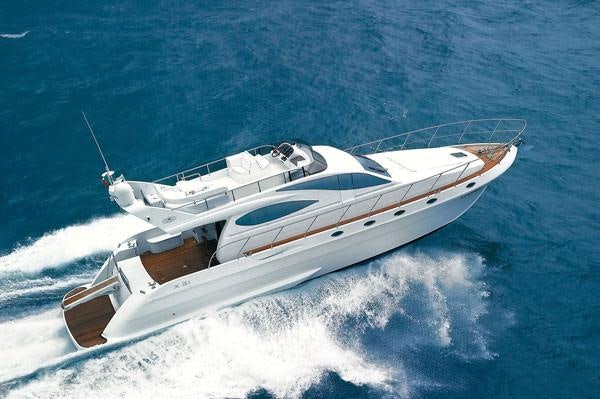 a space shuttle above the water aboard SHINE Yacht for Charter