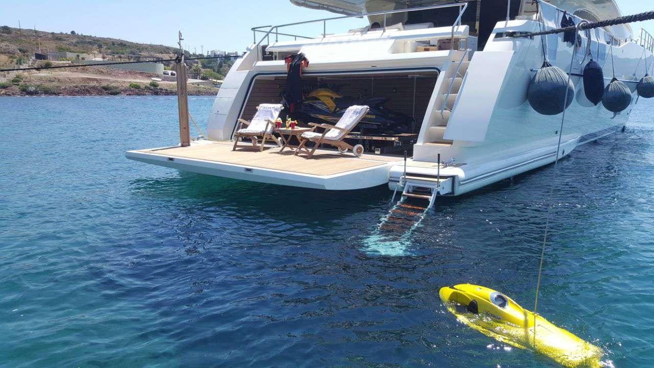 a boat on the water aboard PAREAKKI Yacht for Charter