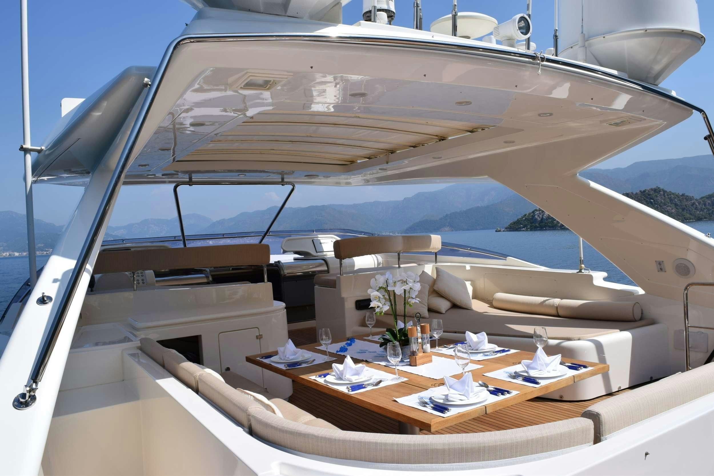 a boat on the water aboard PAREAKKI Yacht for Charter