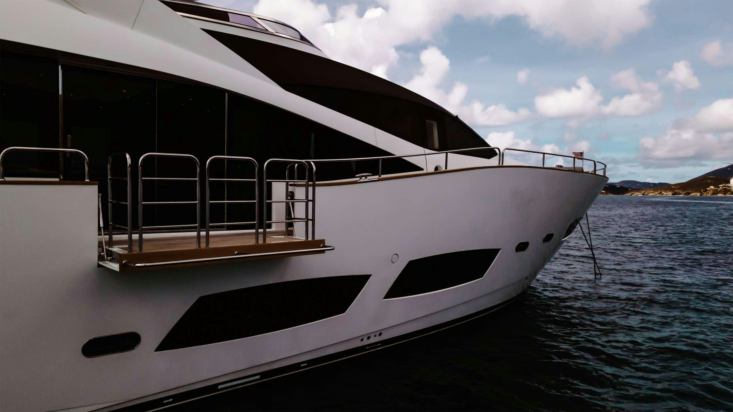 a boat on the water aboard ELITE Yacht for Charter
