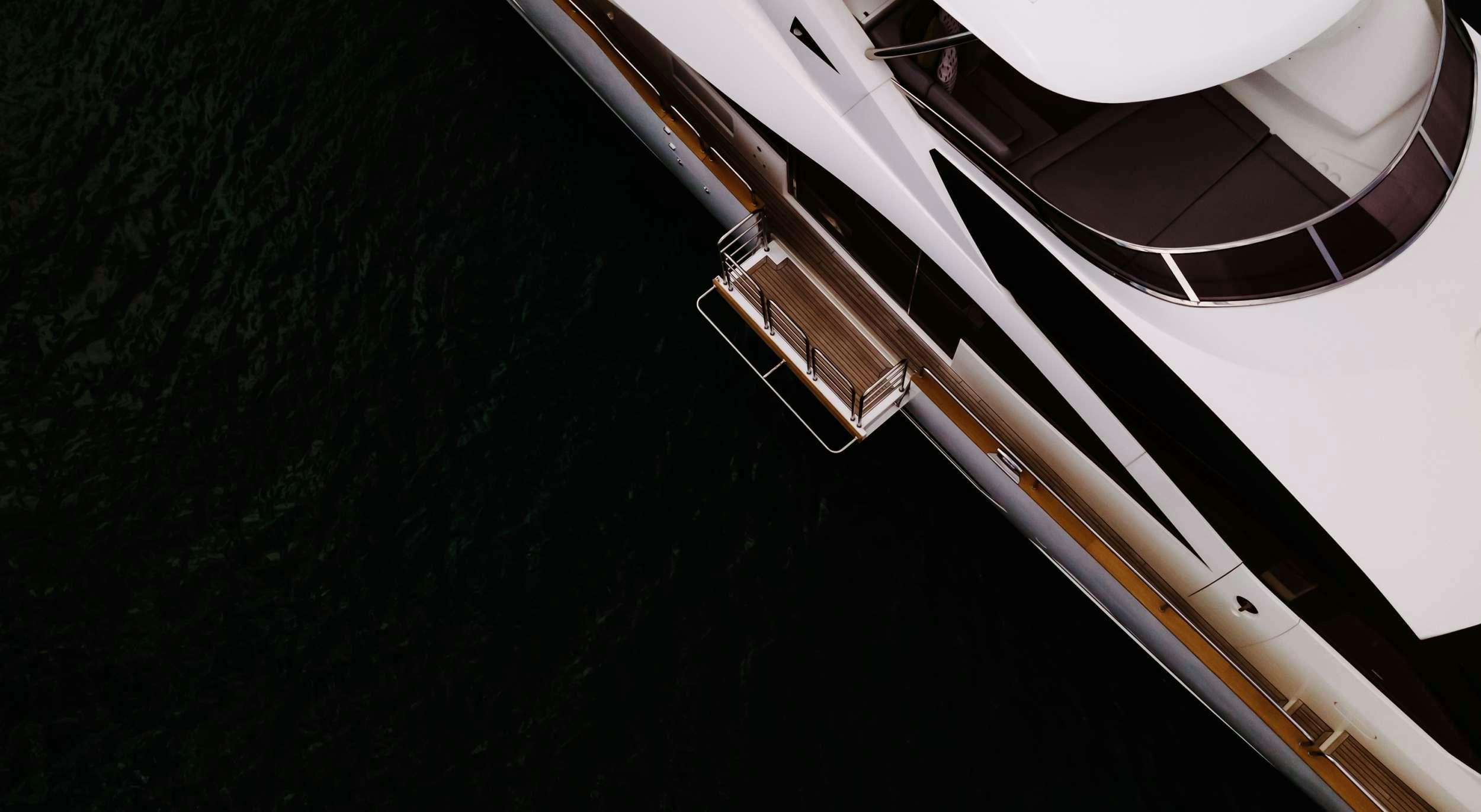 a view of a space shuttle from space aboard ELITE Yacht for Charter