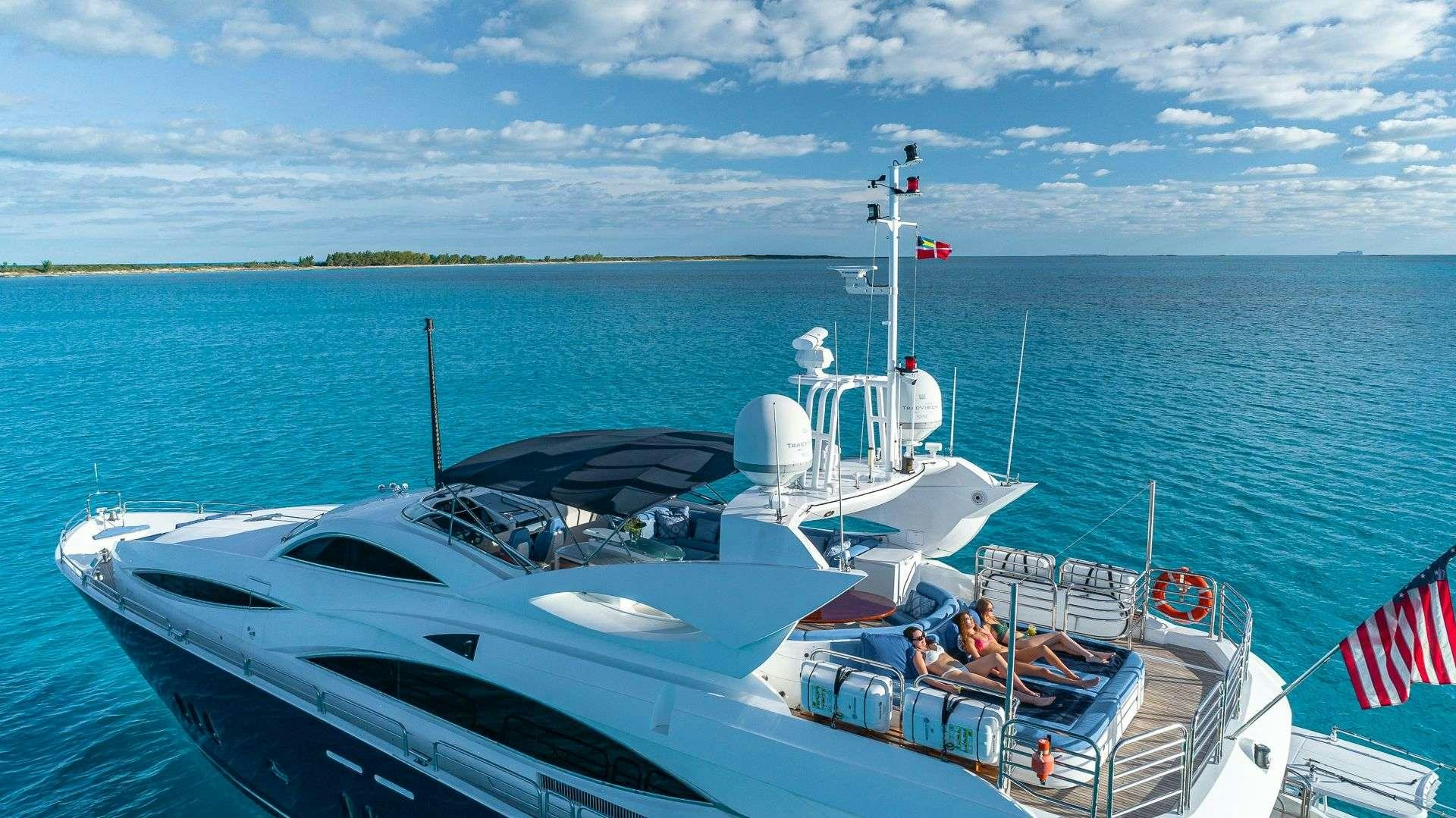 a boat on the water aboard KEFI Yacht for Charter